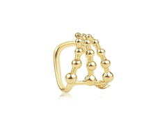 Piercing Fake Triplo Esferas