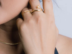 Anel Prego com Zircônia - You Semijoias