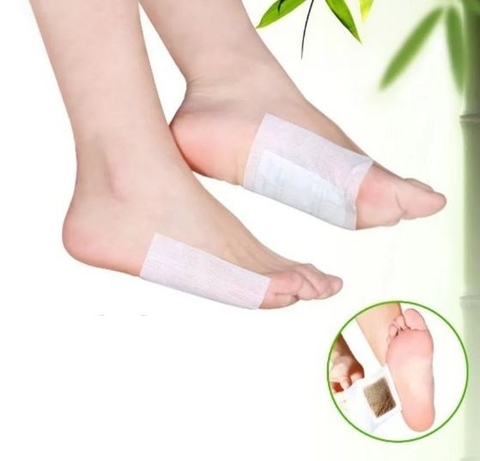 Kit 10 Adesivos Eliminador De Toxinas Detox Natural P/ Pes