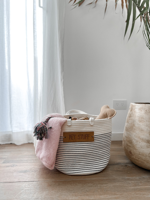 Canasto Malaga Navy - Pet Stuff - comprar online