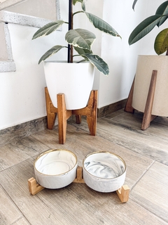 Comedero Pet Home Marble - tienda online