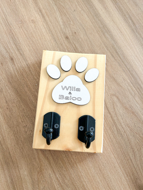 Perchero Personalozado Pet Home Woods - 2 Ganchos - comprar online