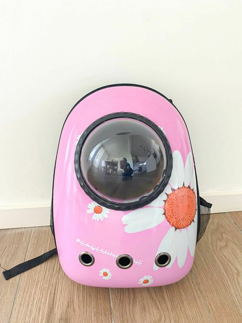Mochila Transportadora Rosa