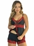 BABY DOLL LUXO COM BORDADO E ABERTURA NAS COSTAS - comprar online