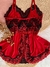 Imagem do BABY DOLL LUXO COM BORDADO E ABERTURA NAS COSTAS