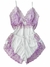 BABY DOLL BRANCO COM LILÁS