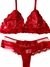CONJUNTO SEM BOJO EM RENDA E TULE - Lolita Confort Lingerie Moda íntima Feminina