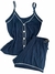 PIJAMA 100% ALGODÃO COM BOTÕES - Lolita Confort Lingerie Moda íntima Feminina