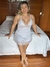 CAMISOLA SEM BOJO COM LINHAS DOURADAS - loja online