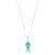Colar oval turmalina em prata 925 - comprar online