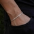 Pulseira masculina elo grumet 3.8mm 21cm em prata 925 - comprar online