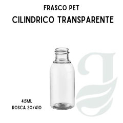 FRASCO PET 45ml R.20/410 CIL TRANSP