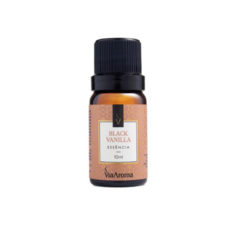 ESSÊNCIA BLACK VANILLA 10ml Via Aroma