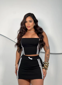 conjunto short saia cod448 - Dk modas