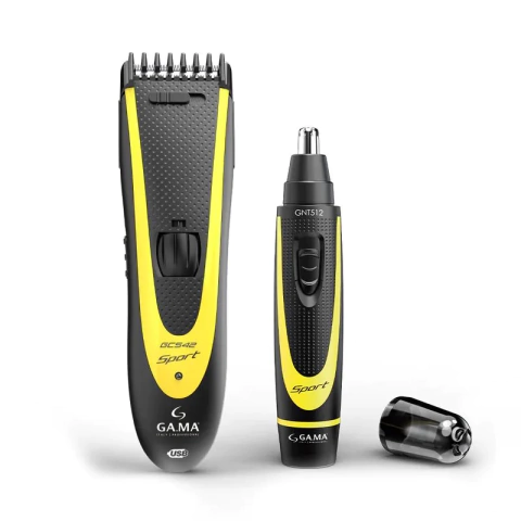 Combo Corta Pelo Gama Sport + Trimmer Nasal Inalámbrico GSC-544