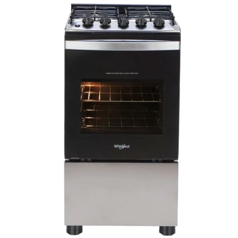Cocina Whirlpool Acero c/ Encendido Electronico 50cm