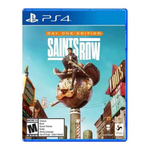 Juego Físico para PS4 Saints Row Day One Edition - comprar online