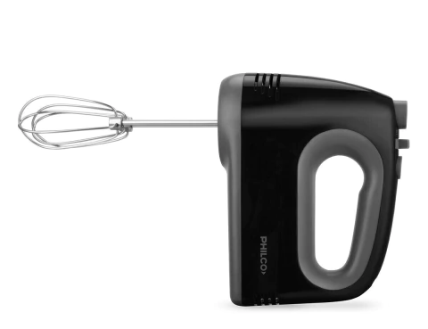 Batidora Manual Philco BM8738PP Negra 300 W 5 Velocidades + Turbo - comprar online