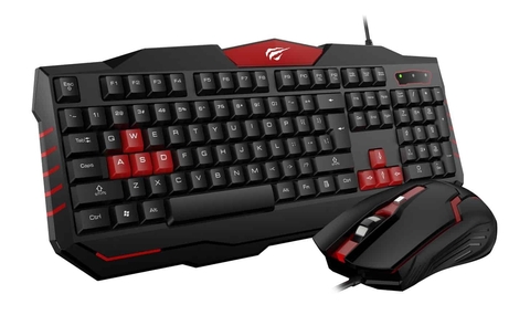 Combo Teclado y Mouse Havit HV-KB586CM zx