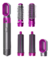 Set Moldeador Cepillo Secador 5 En 1 Fucsia Oryx OR1211