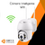 Cámara de Seguridad Oryx OR202A | WIFI | 2 ANT | 1080p | VISION NOCT. - Gaona Next