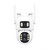 Cámara de Seguridad SEISA IPC-SY9 | EXTERIOR | 3 CAM. - 1 FIJA - 2 MOVILES 355°/90° - comprar online