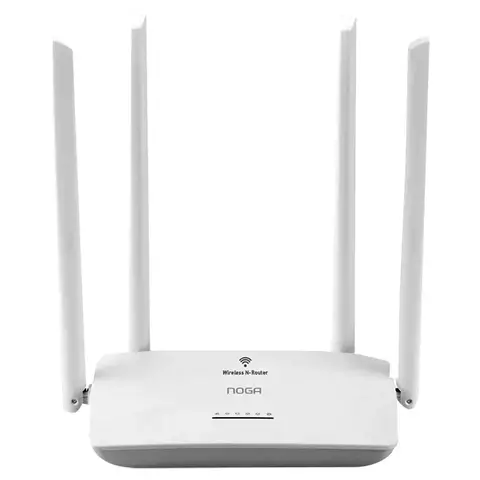 Router Wi-Fi Noganet con 4 antenas y velocidad de 300 Mbps NG-WR08 - comprar online