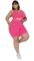 Bermuda Recorte Suplex Plus Size Moda Fitness - loja online