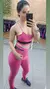 Conjunto Top e Legging Recorte Tule Selene Moda Fitness - loja online