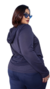 Camiseta Manga Longa com Capuz DryFit Poliamida Plus Size - Fite Estilo