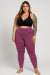 Legging Feminina Cintura Alta Plus Size Compressão Poliamida na internet
