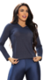 Camiseta Manga Longa com Capuz Dry Fit Poliamida - loja online