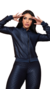 Jaqueta Desing Bolha Feminina Moda Fitness - comprar online