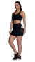 Conjunto Top e Short com Bolso Lateral Recorte Tule Selene