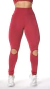 Legging Vazada no Joelho Suplex Feminina Moda Fitness - comprar online