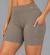 Short Poliamida Selene Feminino Com Bolso Lateral Treinos - loja online