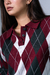 SWEATER RHOMB BORDO - comprar online