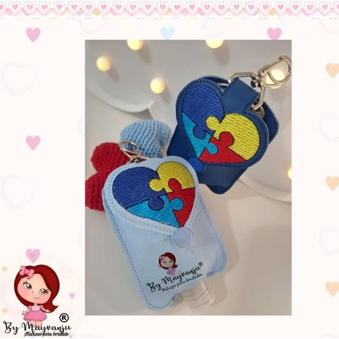 Chaveiro Alcool gel Autismo