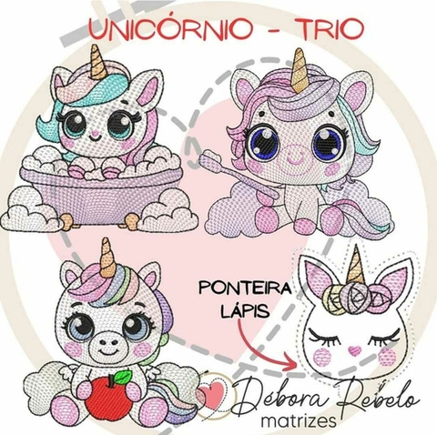 Trio Unicórnio