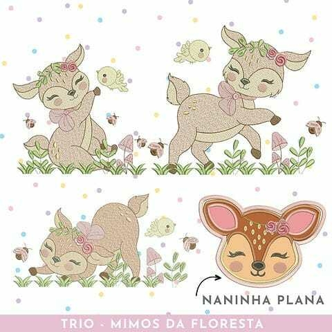 Trio Mimos da Floresta