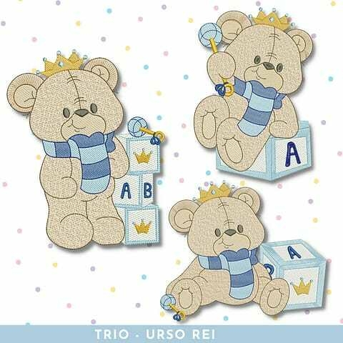 Trio Urso Rei