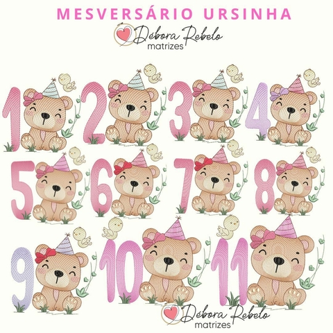 Mesversário Ursinha