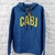 Buzo con capucha Boca siglas