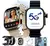 Smartwatch Microwear Série 10 Ai Ultra 5g 1,81 49mm Caixa Titanium Pulseira Laranja Bisel Titanium Desenho Da Pulseira O - loja online
