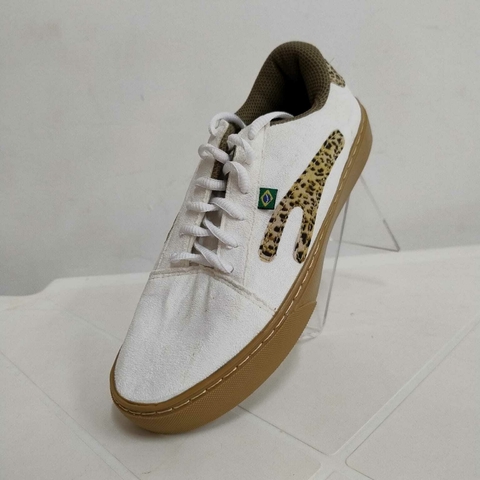 Tênis modelo Urbano Branco Onça - Taygra