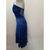 Vestido com Saia Dupla Azul na internet