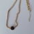 Collar Ava - Acero inoxidable chapado en oro 18k