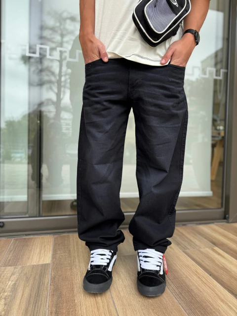 JEAN BAGGY DARK GREY
