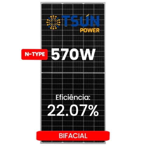 Painel Solar 570W TSUN