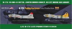 B-17 Flying Fortress G Late Production 1/32 - HKM 1E30 - comprar online